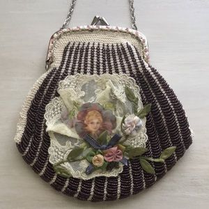 Beautiful Hand beaded mini BAG